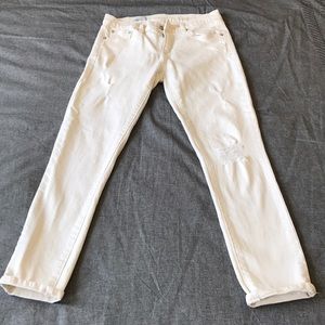 GAP girlfriend distressed jeans